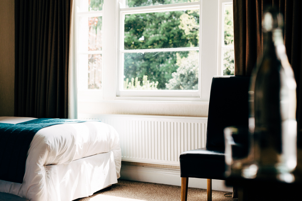 close up of relaxing guestroom with lovely views